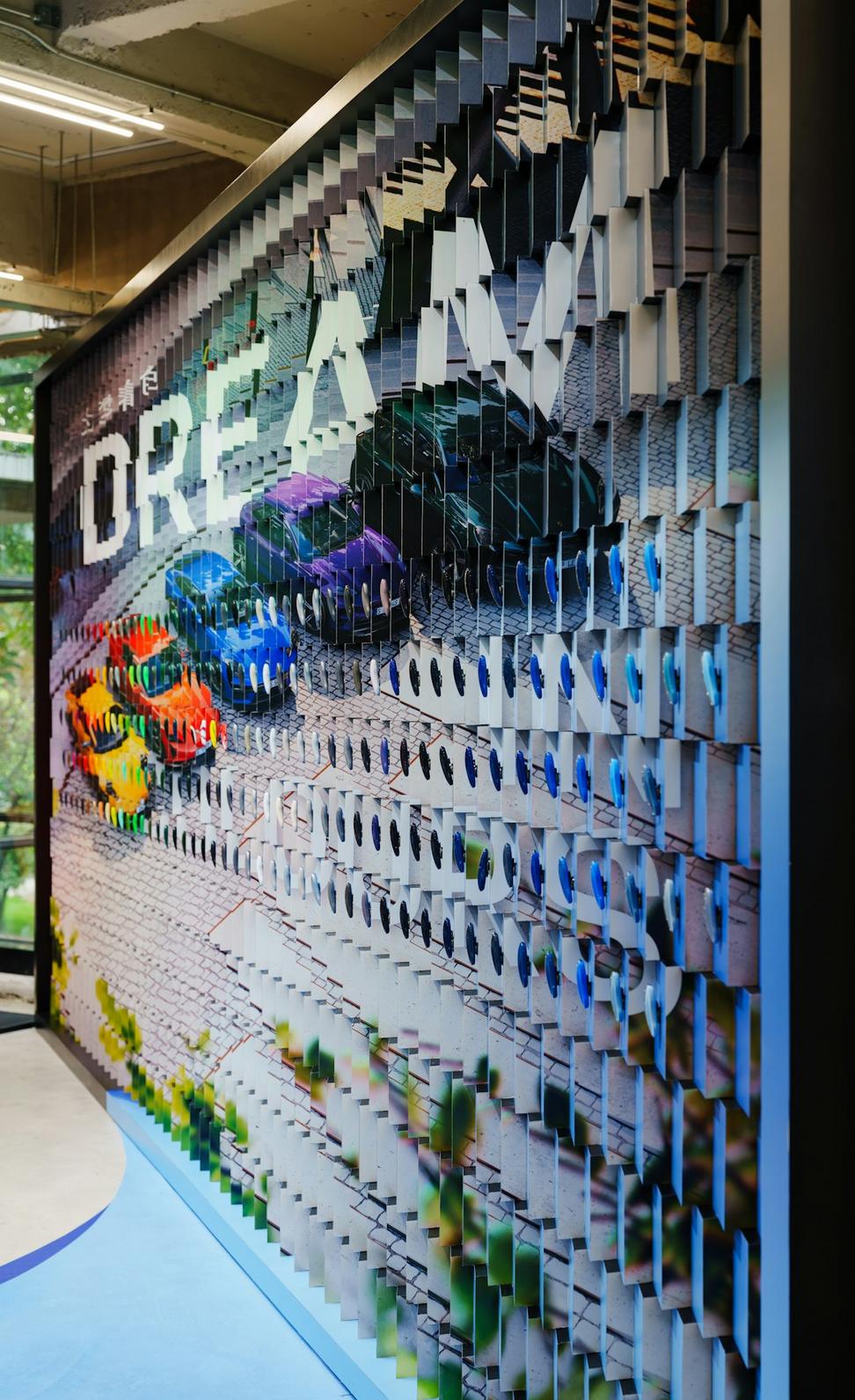 Luxury vehicle in motion